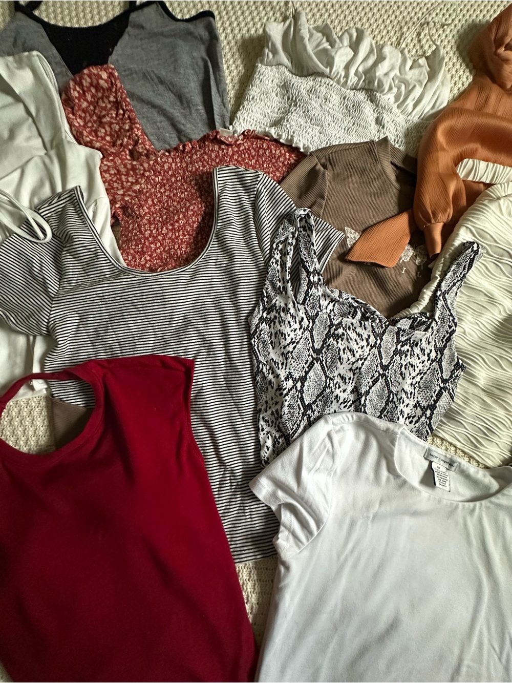 Bundle of 12 tops